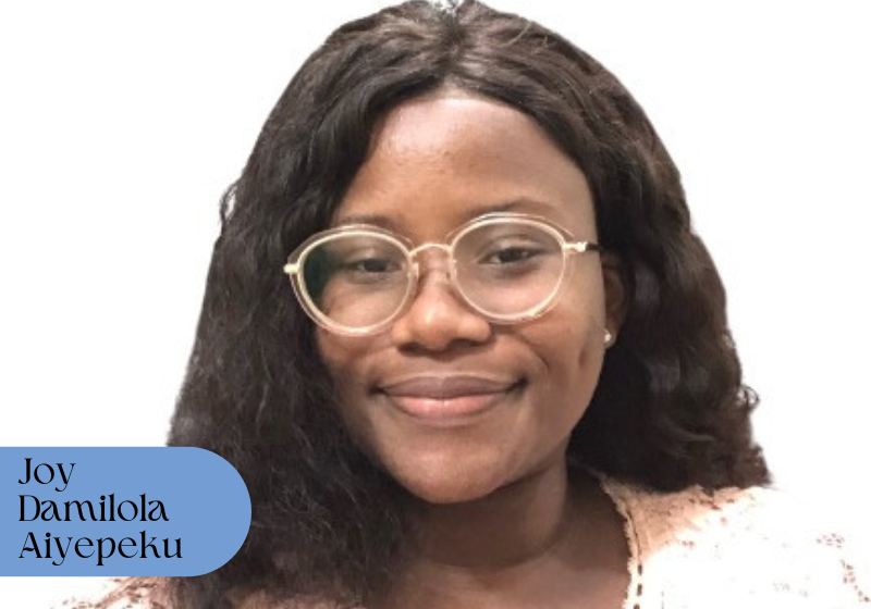 A photograph of Joy Damilola Aiyepeku